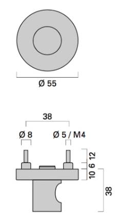 WC Thumbturn - FB6.R-SK