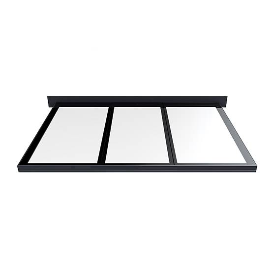 Flushglaze Multipart Rooflight - One Wall Abutment