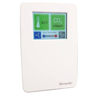 tSENSE EFA – Senseair CO2, Temperature Wall Mounted Monitor