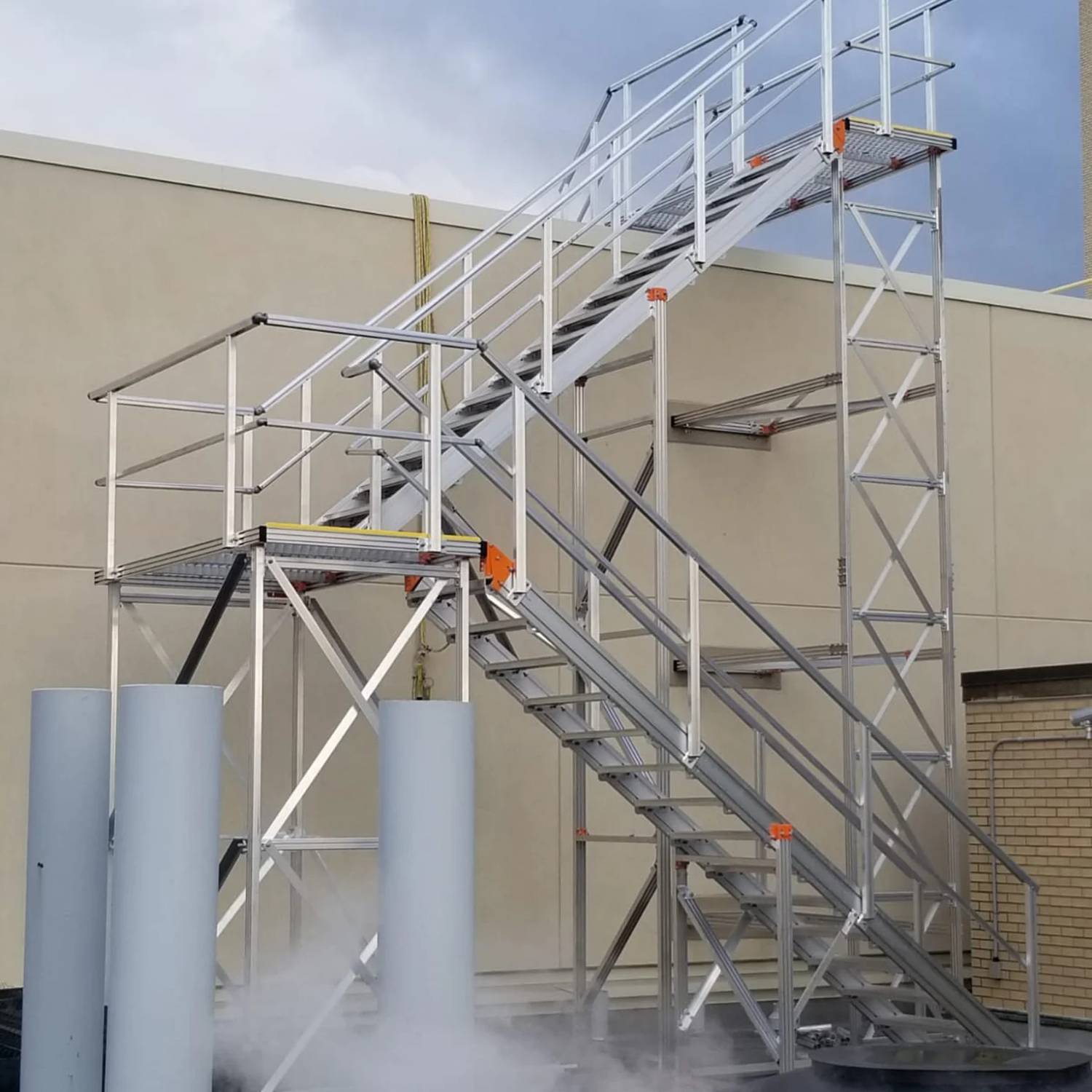 Aluminum stair & Platform Systems KC