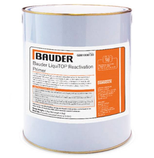 Bauder LiquiTOP Reactivation Primer - Single Pack Polyurethane Primer