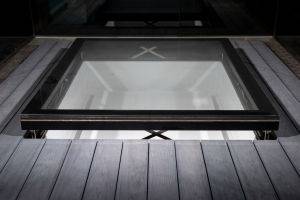 Rising Ventilation - Pop-up - Sky.by.cantifix - Vertical Rising Rooflight/ Walk-On Floor