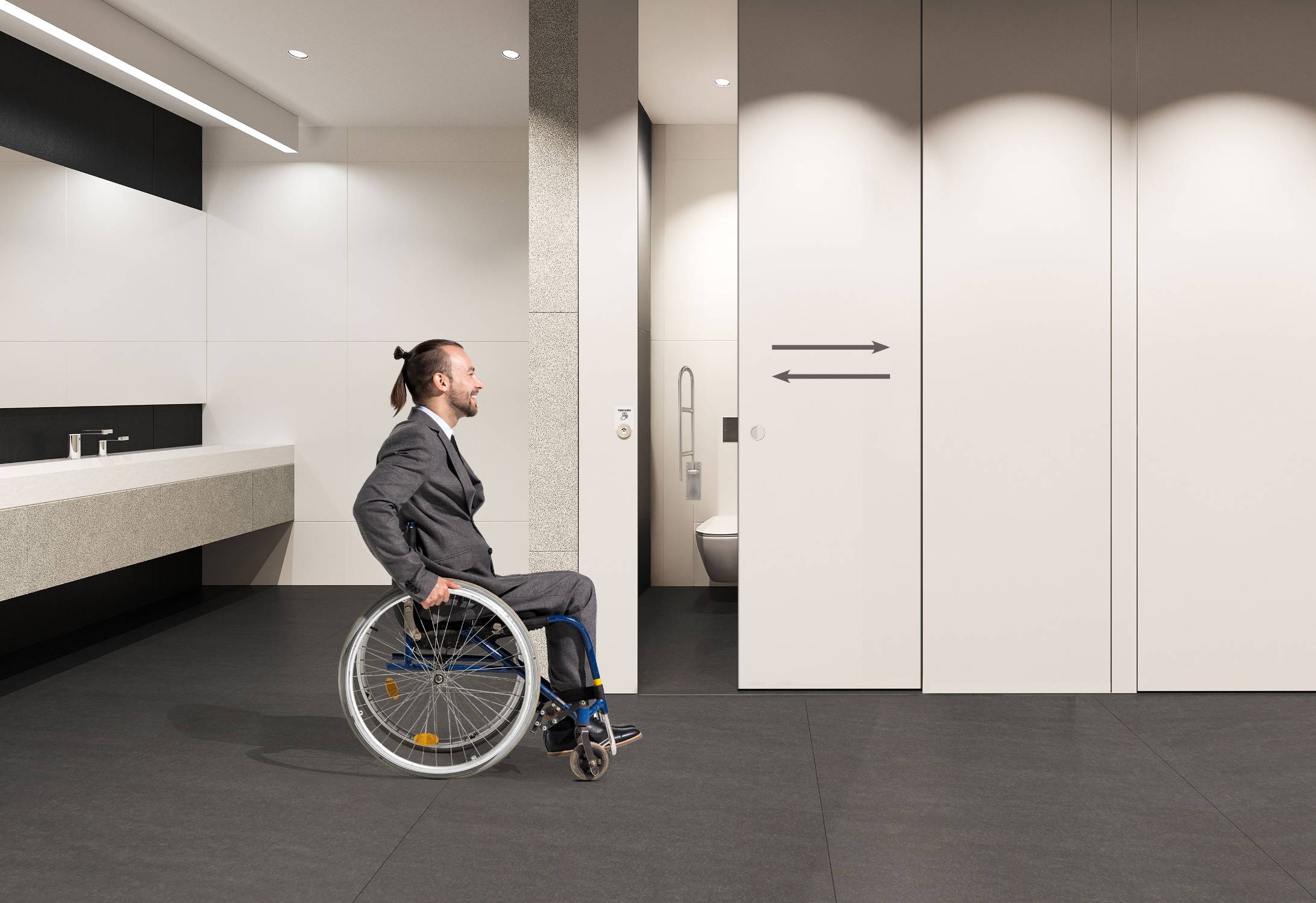 ADA Accessible Automatic Cubicles - Accessible Automatic Cubicles