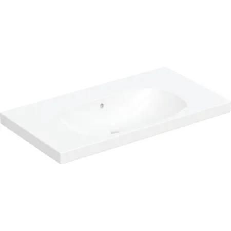 Geberit Acanto washbasin with shelf surface - Washbasin