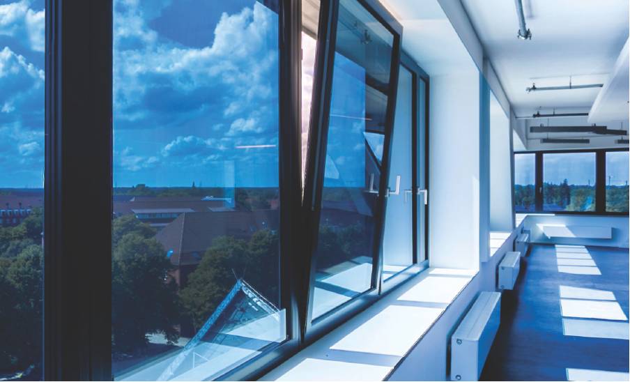FutureX Eclipse™ Electronically Controlled Switchable Dynamic Glass for Glare and Heat Control [Electro-polarization Technology]