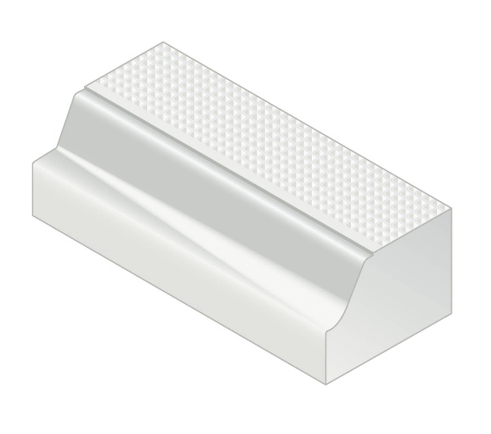 Kassel® Transition Kerb - 180 mm right hand