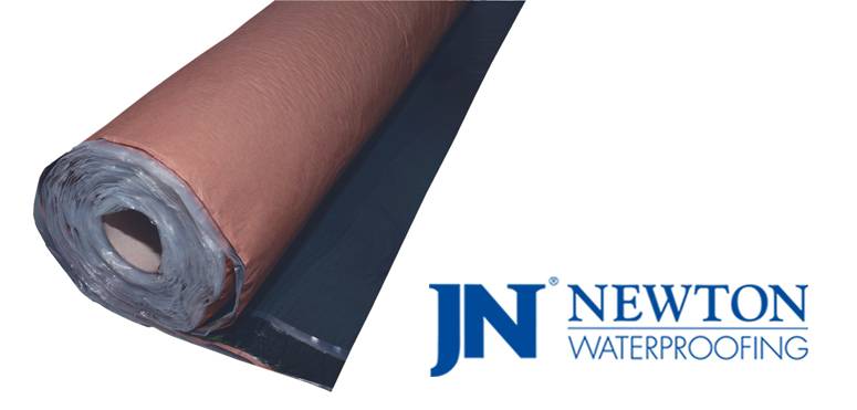 Self-Adhesive, Post-Applied Waterproofing Membrane - Newton HydroBond SA