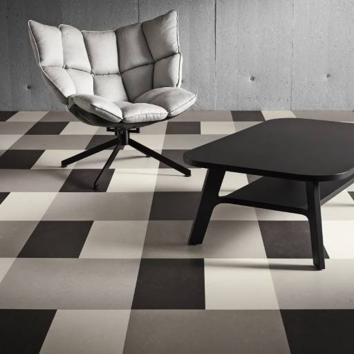 Modular Marmoleum - Linoleum tile flooring
