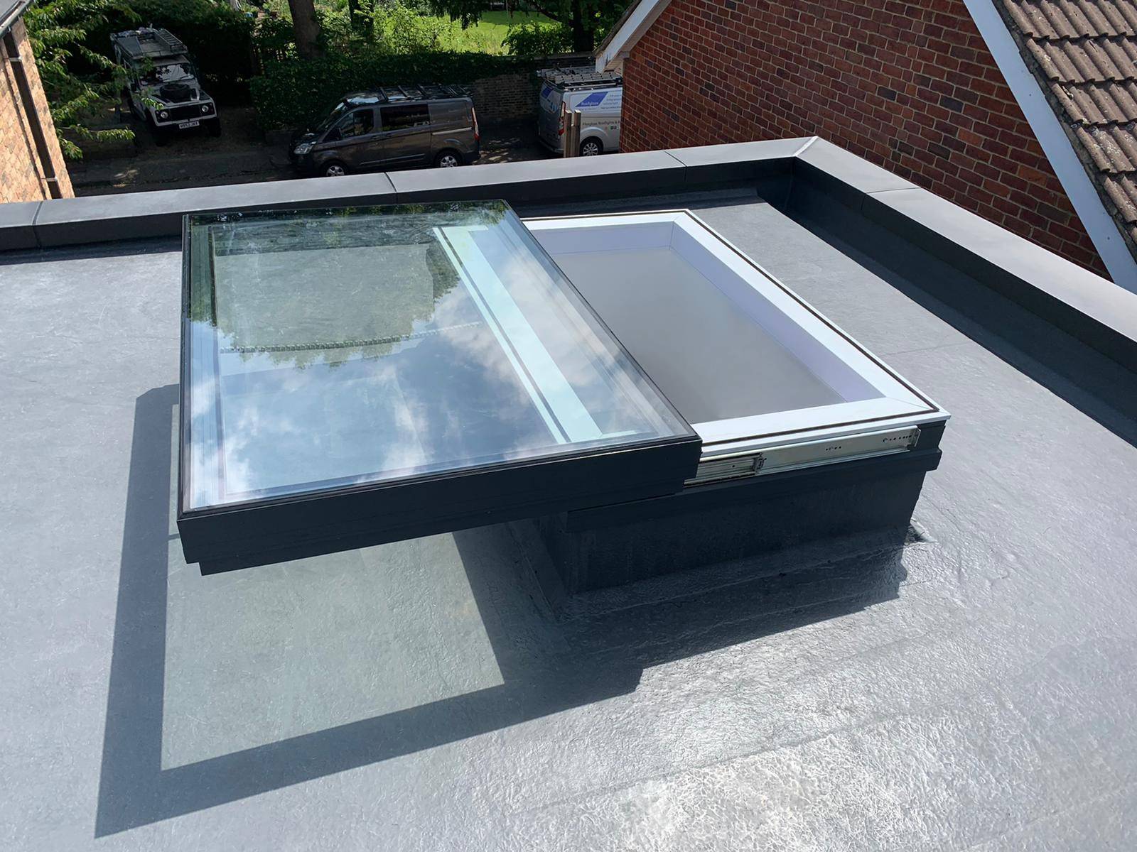 Skyway Sliding Flat Glass Rooflight