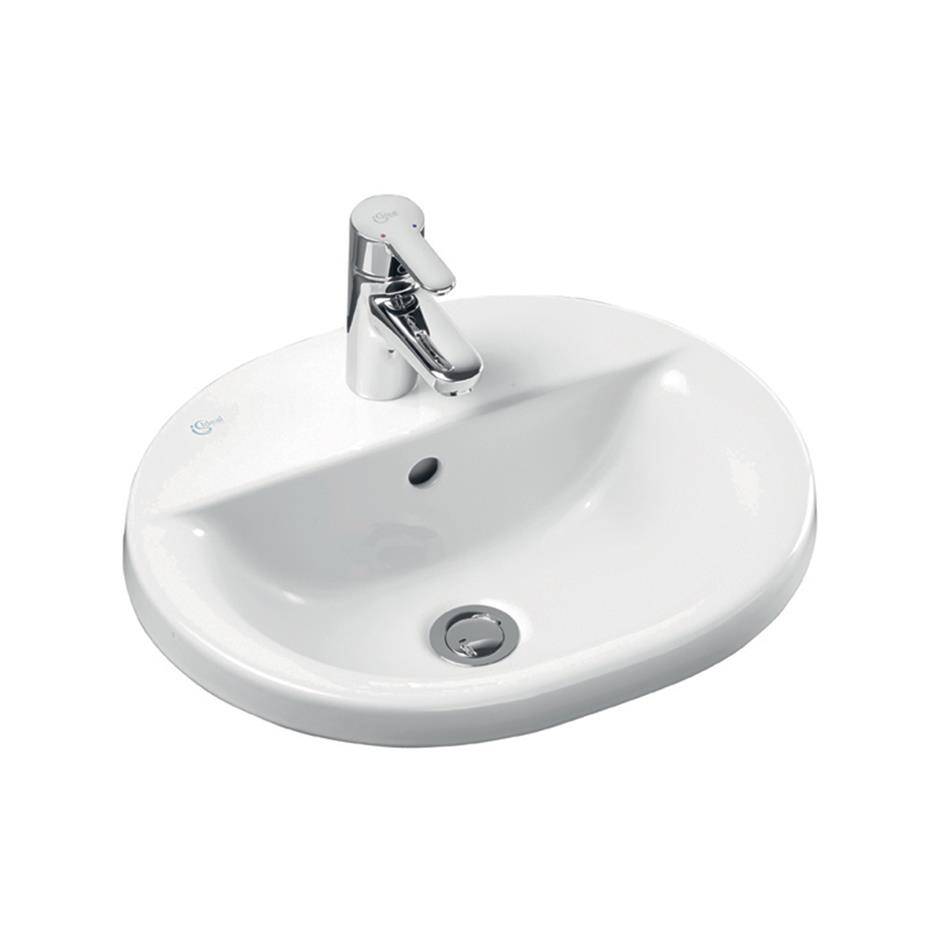 Concept Oval 48 cm Countertop Washbasin