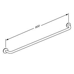 PLUS handrail for bathroom - various lengths