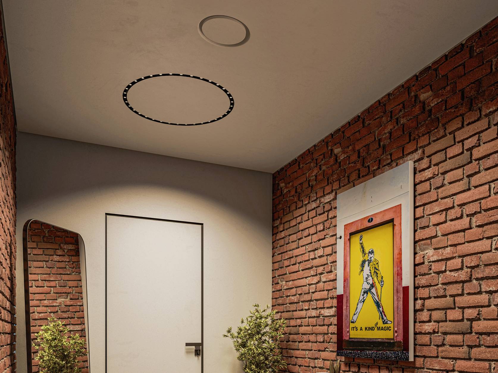 Hidden Ventilation Gypsum Diffusers RONDO / KVADRO - Air Vent Diffusers
