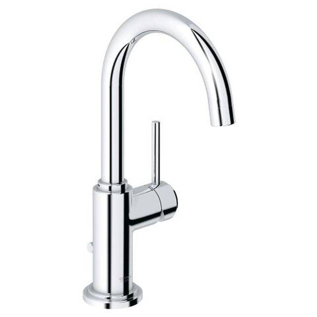 Atrio Single-Lever Basin Mixer 1/2" C-Spout - Water Tap