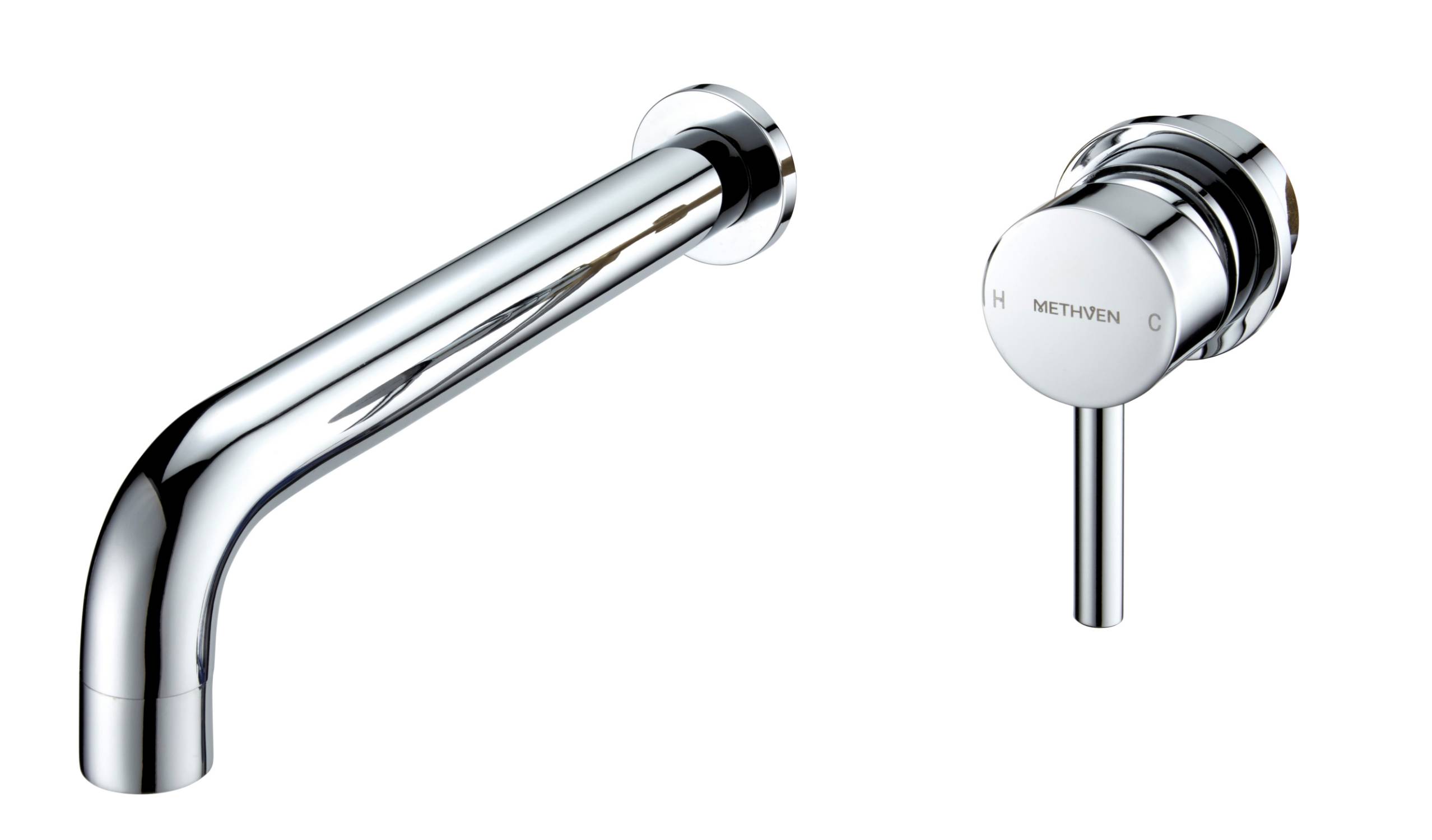 Motu Wall Mounted Bath Mixer 220 mm