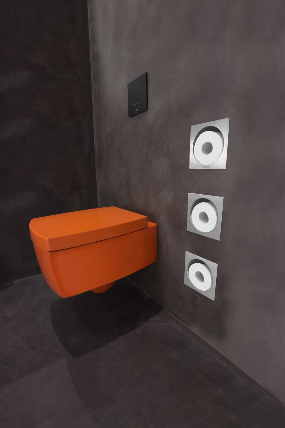 Roll storage square - Toilet roll holder