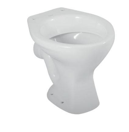 Twyford Classic Floor-Standing WC For Exposed Cistern, Low-Level, Washdown WC, Multidirectional Outlet