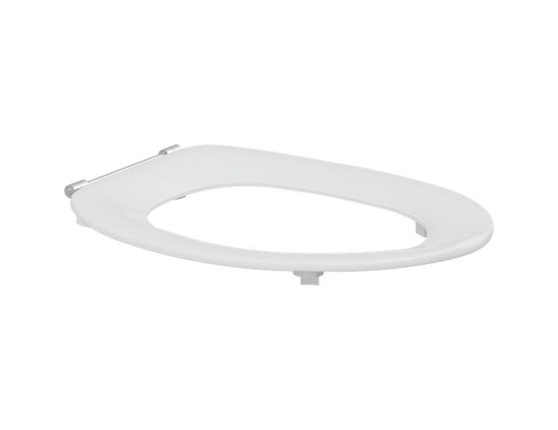 Dania toilet seat for wheelchair transfers