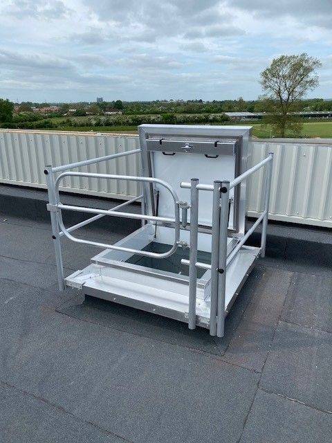 Handrail System - Ascent Hatch Guardrail