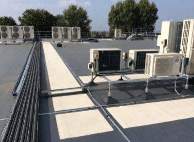 Two-Component Cold Applied Liquid System for Roofs, Balconies & Car Parks - IKO flexia metatech - Liquid Applied Waterproofing