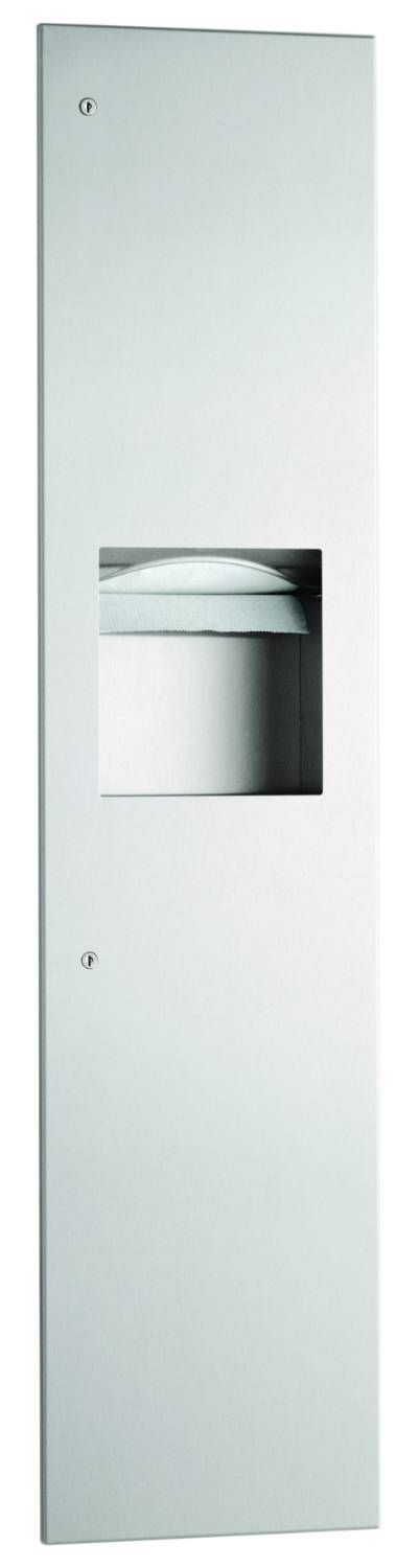 TrimLine - Recessed Paper Towel Dispenser/ Waste Receptacle B-38034