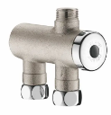 Vedensekoitusventtiilit - Delabie PREMIX NANO sekoitusventtiili termostaatilla, FM3/8, KV 7L/min, nikke