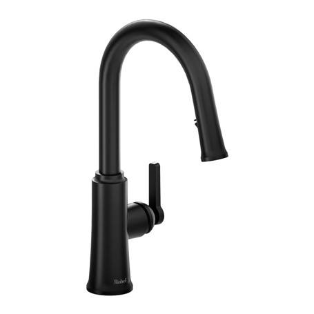 Trattoria Single Lever Kitchen Mixer With Pull Down Spray and round shaped spout - Kitchen Mixer Tap