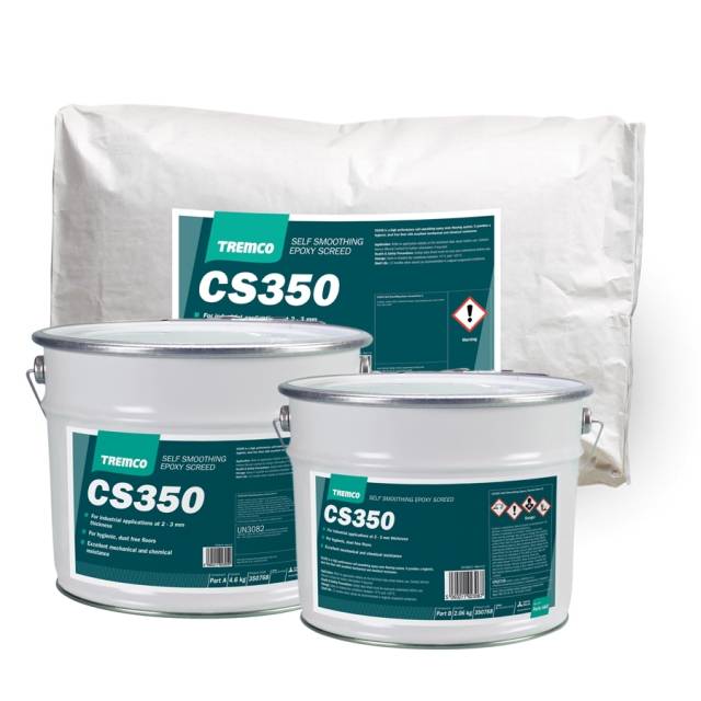 TREMCO CS350 Self Smoothing Epoxy Screed