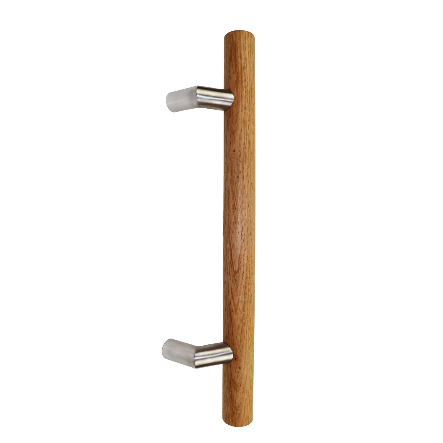 Pull Handle Cranked Guardsman on Posts  ASH119 - Pull Handle