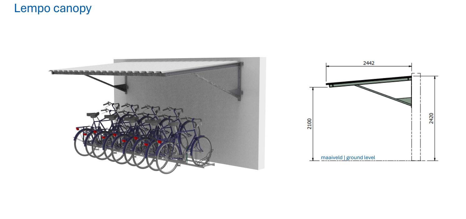 FalcoLempo Cycle Shelter