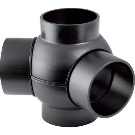 Geberit HDPE Double Branchball 88.5°, Connections 135° Offset