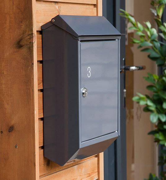 Eurobox Mailbox - Vertical Classic Mailbox  - Internal or External Use Mailbox