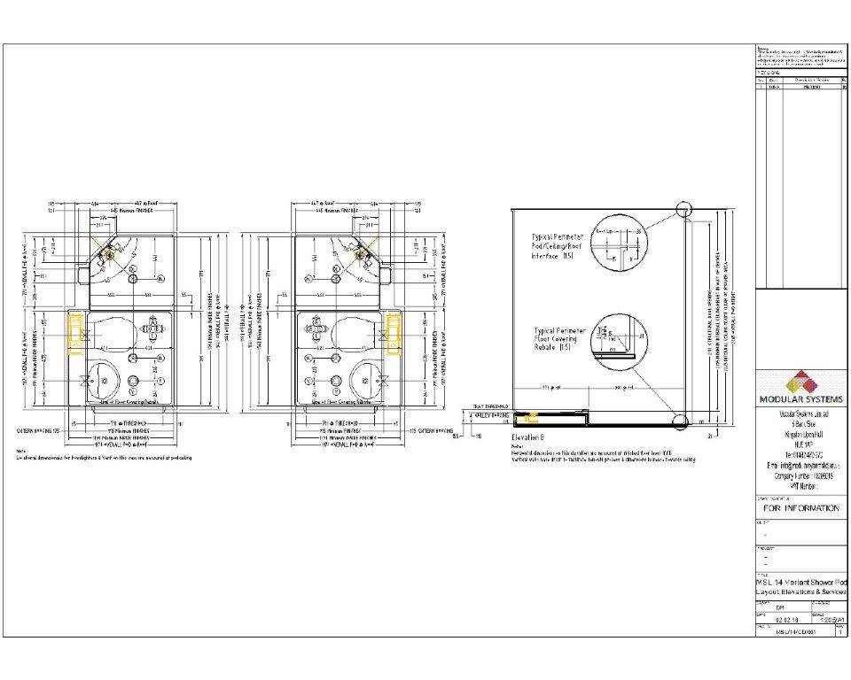 MSL14 GRP Bathroom Pod