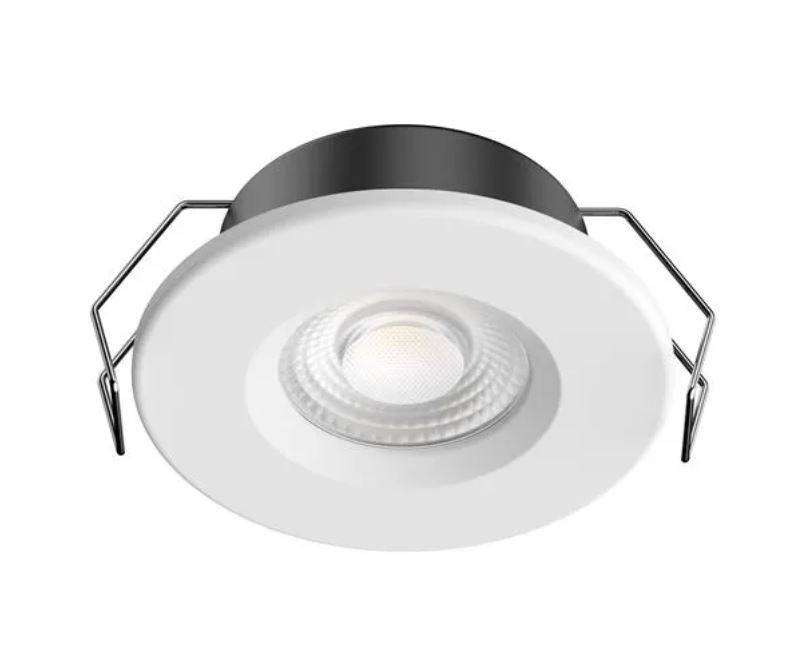 Downlight - Riga Plus Switchable Dimmable IP65 Fire Rated Downlight - SY9050WH