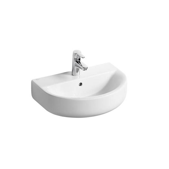 Concept Space Arc 55 cm Washbasin, short projection