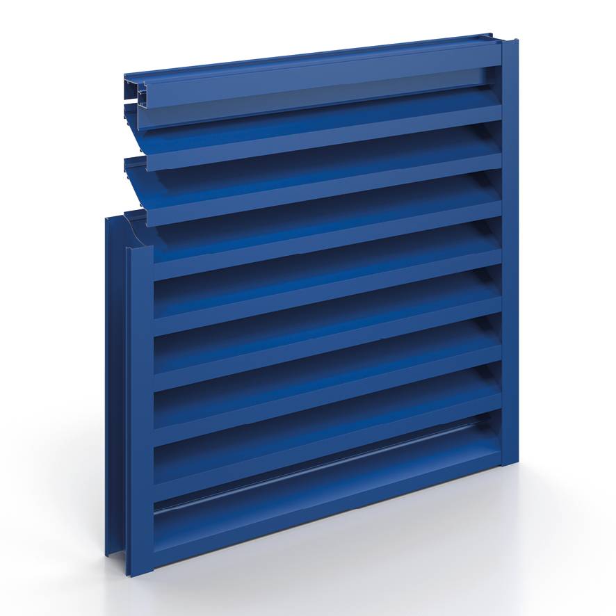CS Louvres Ventilation Louvre A-4080/A-4085 - Modular Ventilation Louvres
