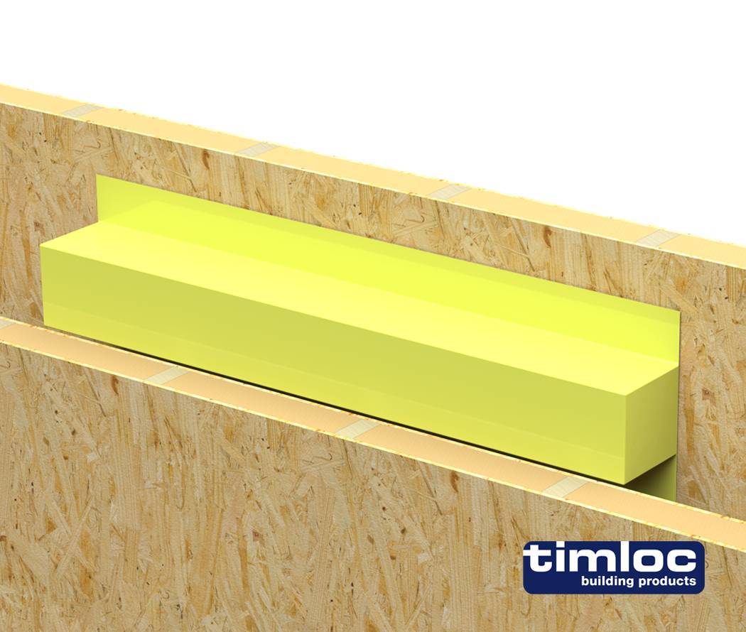 TTFRSTOP 60-Minute Fire-Rated Cavity Stop Sock For Timber-Timber Construction