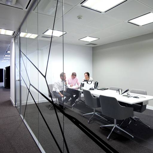 Revolution 54 SG Partition, Offset - Panel Partitions