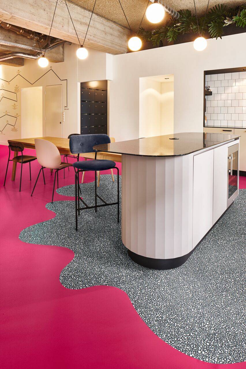 Sarlon 19dB Acoustic Vinyl Colour - Vinyl floor covering