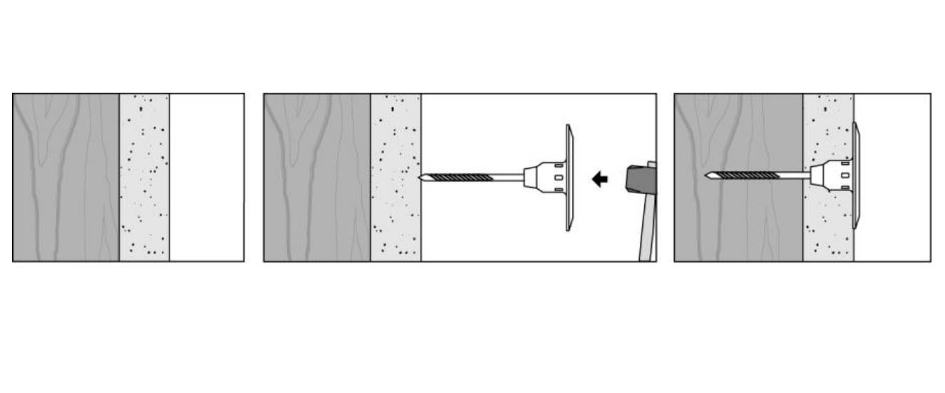 CTP Insulation Panel Fixing - Hammer-in