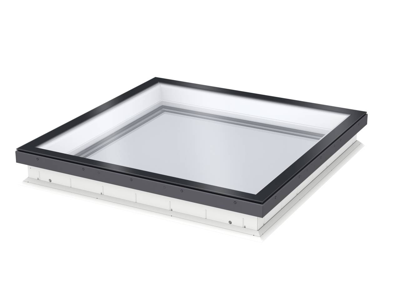 CFU Fixed Flat Roof Window, Flat Glass