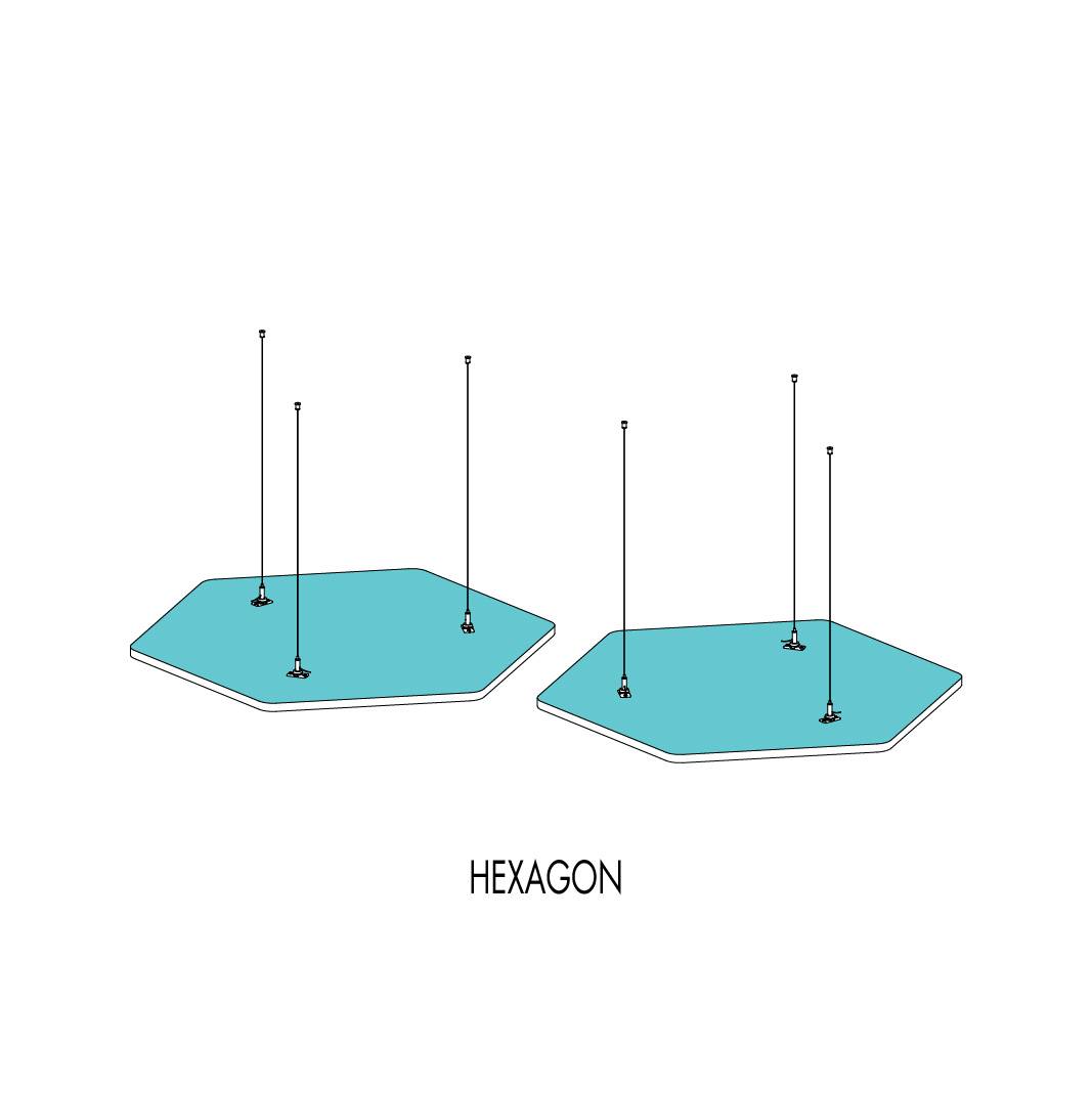 Horizon™ Hexagon - Floating Acoustic Panel