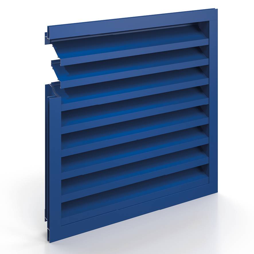 CS Louvres Ventilation Louvre A-4080/A-4085 - Modular Ventilation Louvres