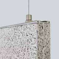 HERADESIGN® Baffle Element Profile - Ceiling baffle