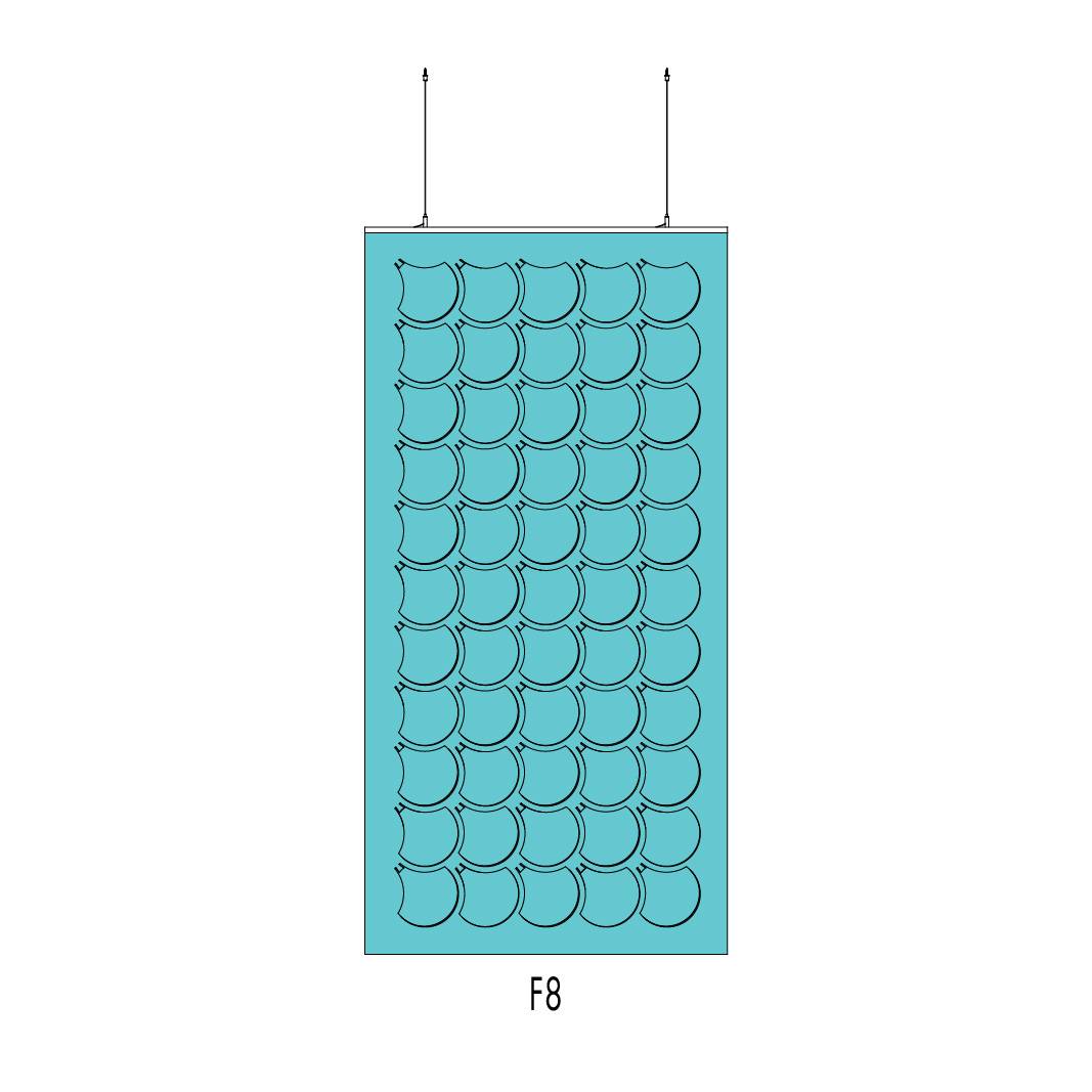 Cascade™ Folding Screen F8