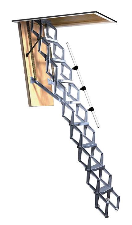 BL-ZBOX Retractable Ladder with Trap Door