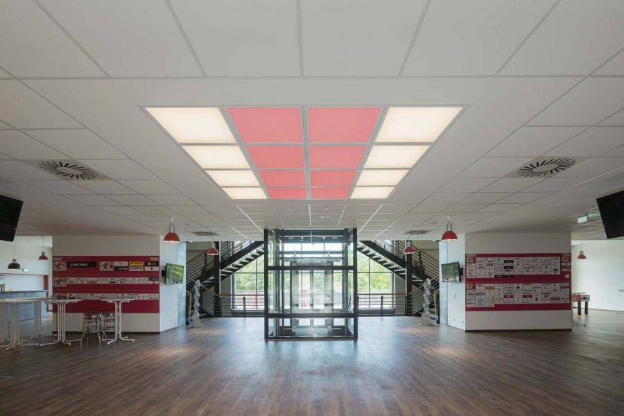 Sinfonia - Acoustic mineral tile - Suspended Ceiling System