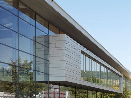 Roofinox Stainless Steel Intalok ® (Interlocking Reveal Rainscreen Facade Panel) - Stainless Steel Facade Cladding