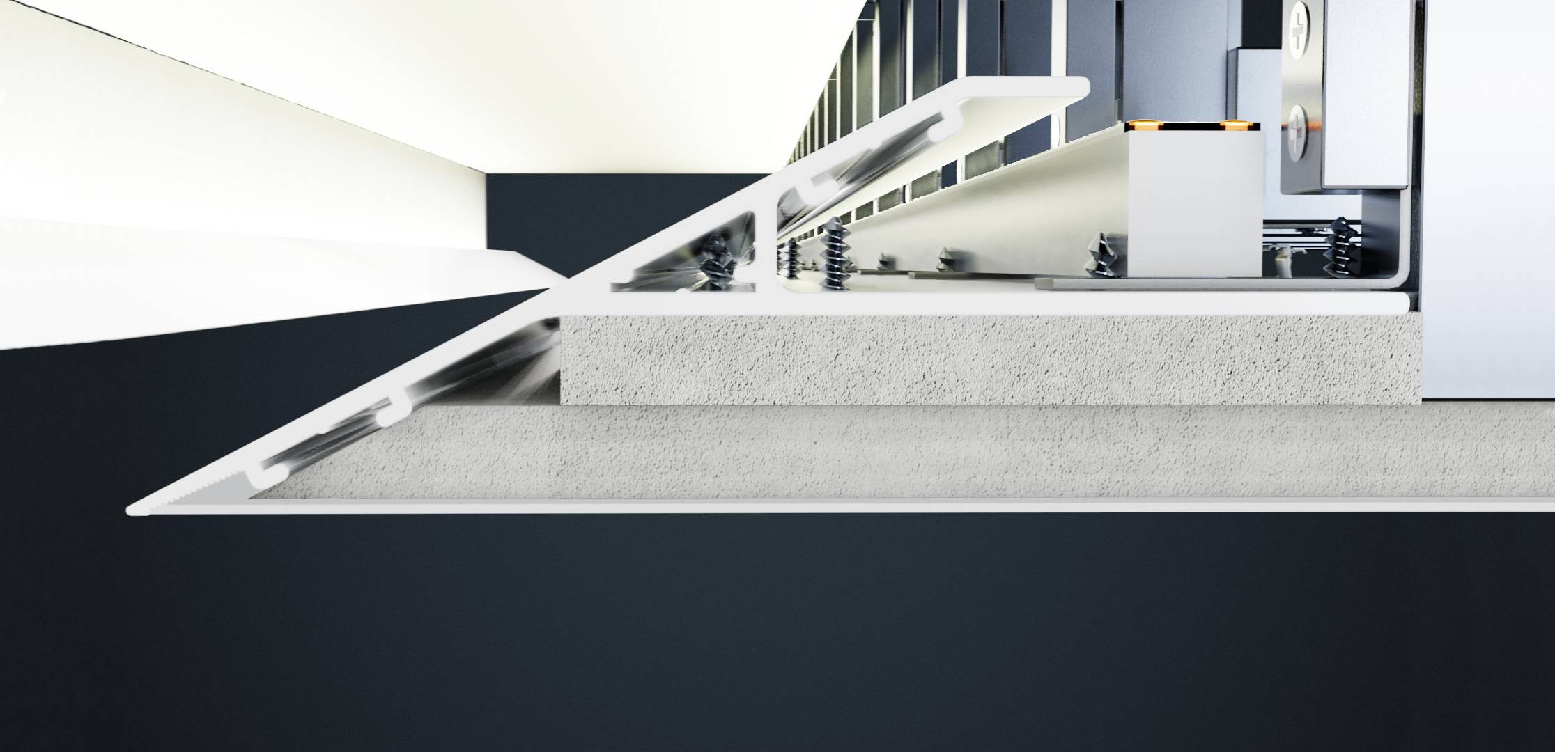 Oscar EvoBlade knife edge trim Razor edge trim Oscar Acoustics