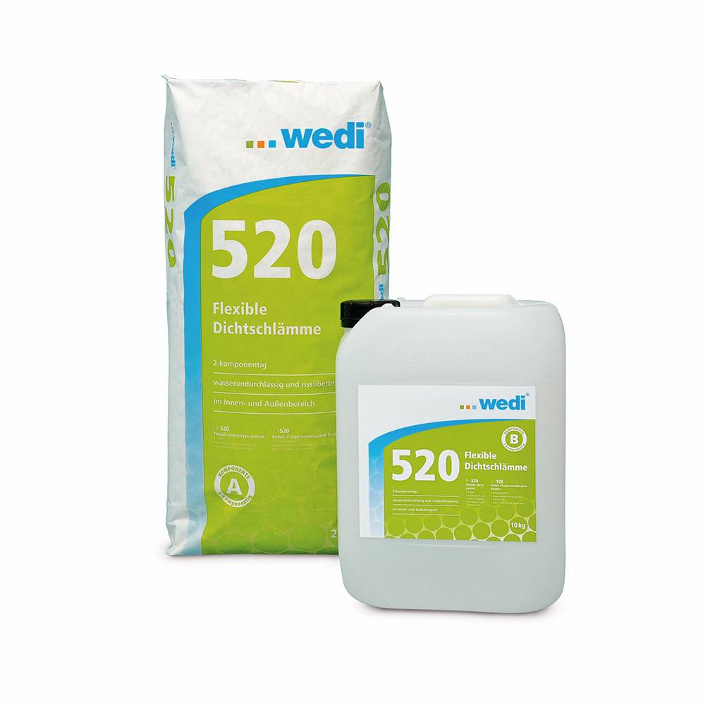 wedi 520 Cement Based Waterproof Membrane - Two-Part Composite Sealant/ Adhesive