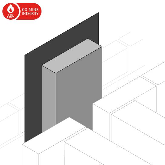 Dacatie Dacastop 1 Hour Fire Rated DCP Fire Stop - Cavity barrier